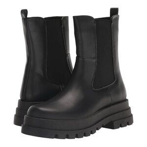 Dirty Laundry Women’s Vines Mid Calf Chelsea Platform Lug Sole Boots NWT 7.5Wide